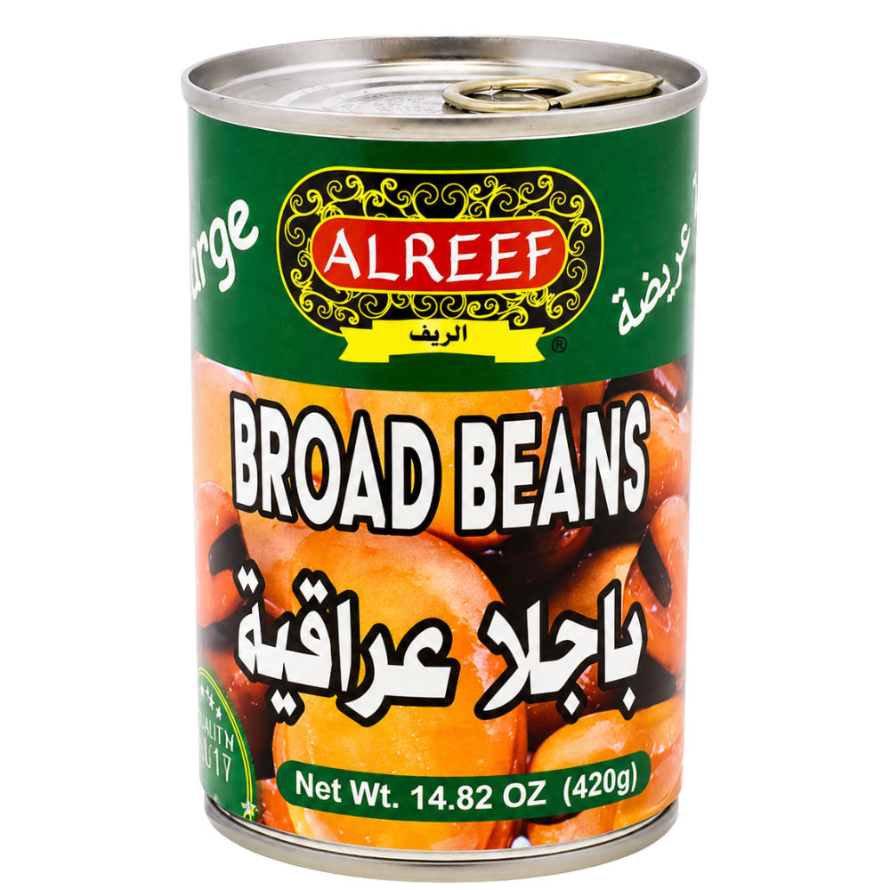 BN0102 - AL Reef Broad Beans 14.8 oz (420g) (Can)