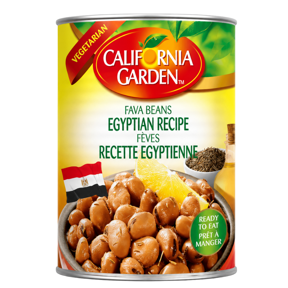 BN01H - CG Egyptian Recipe Fava Beans 16 oz (450g)