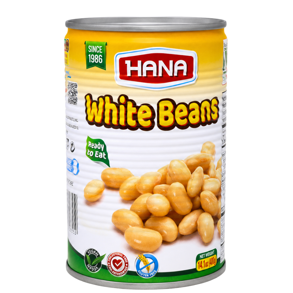 BN0204 - HANA White Beans 14 oz (400g)