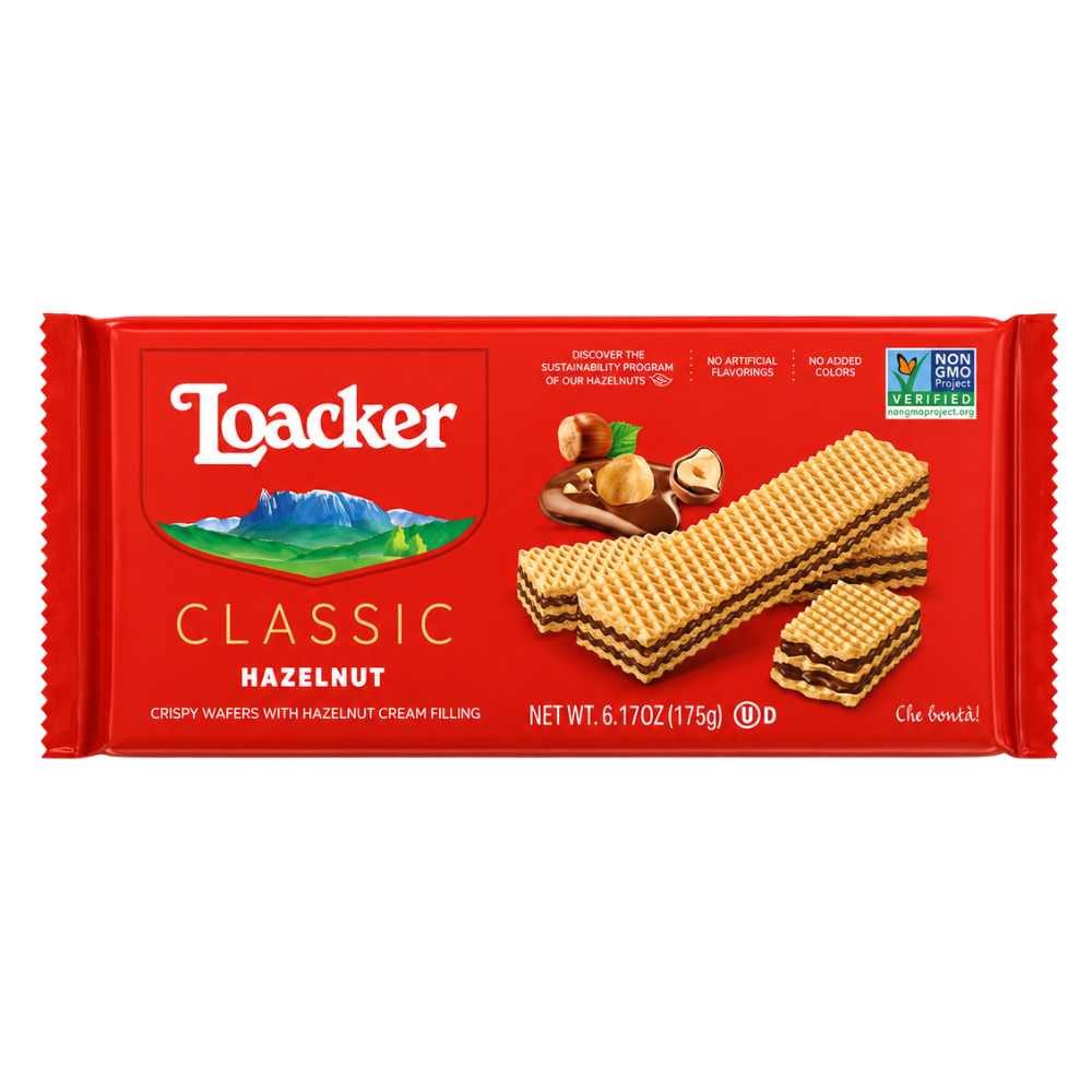 CB40A – Loacker Classic Hazelnut 175g