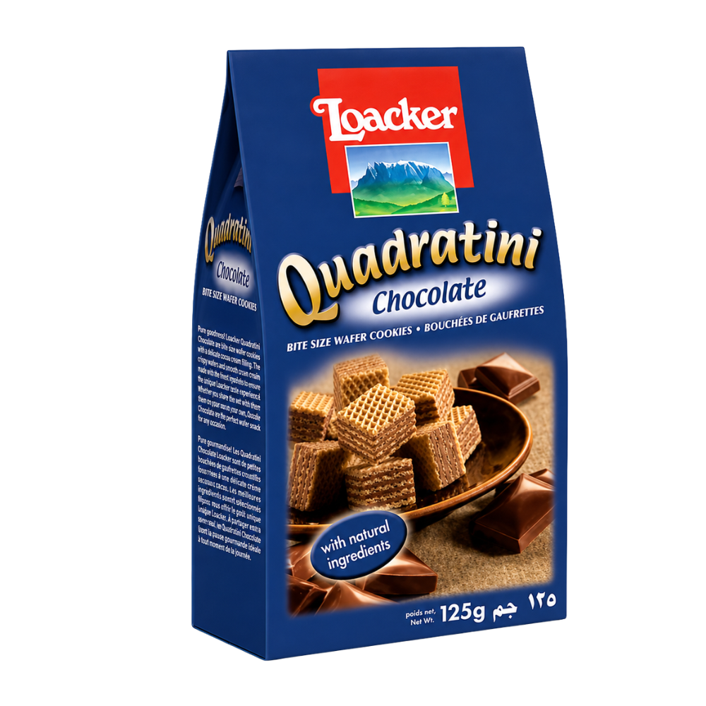 CB41B – Loacker Quadratini Chocolate 250g