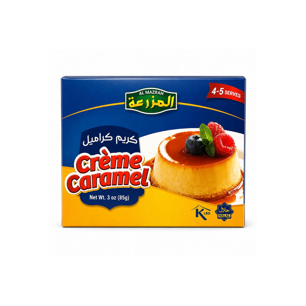 MK40L – Al Mazrah Cream Caramel 3 oz (85g)