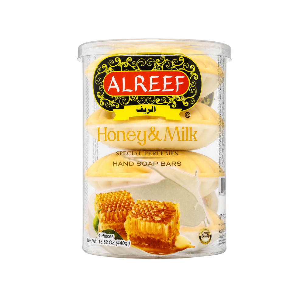Al Reef Soap Honey & Milk 15.52 oz