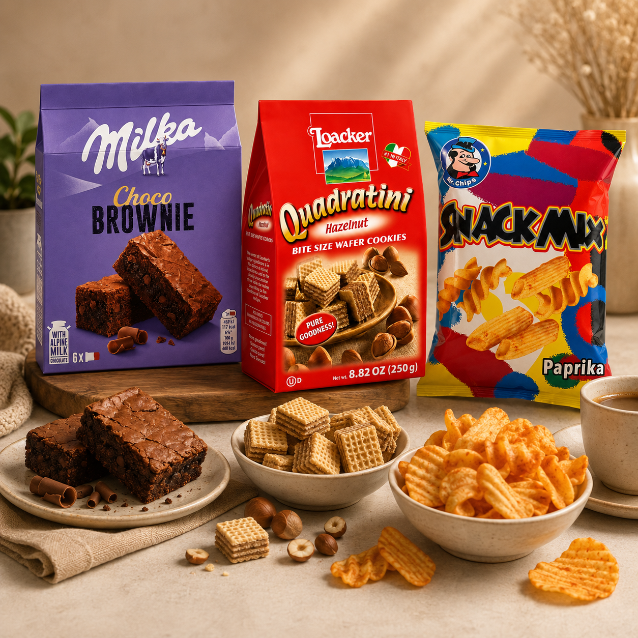 BISCUITS AND SNACKS