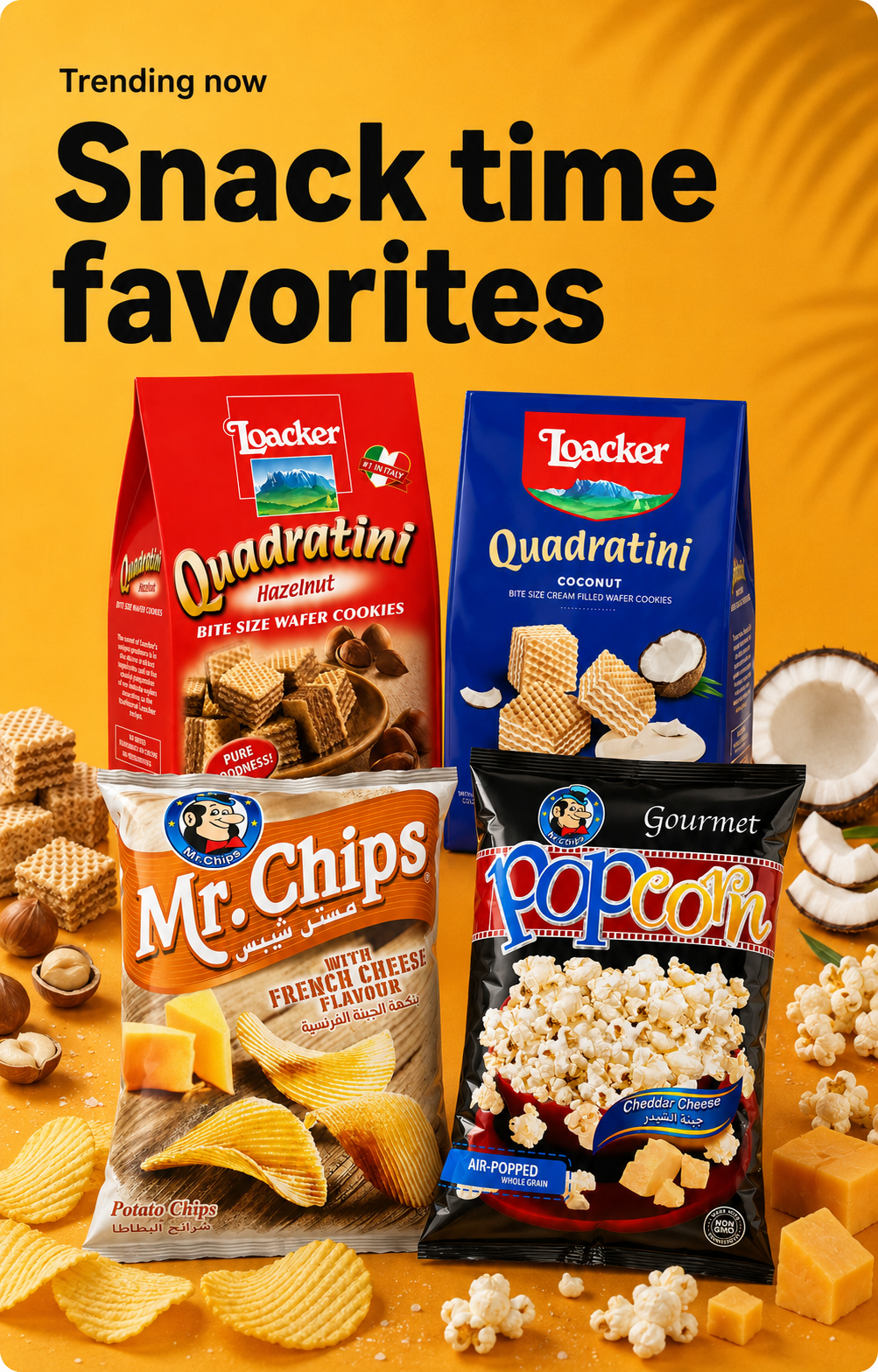 Biscuits & snacks