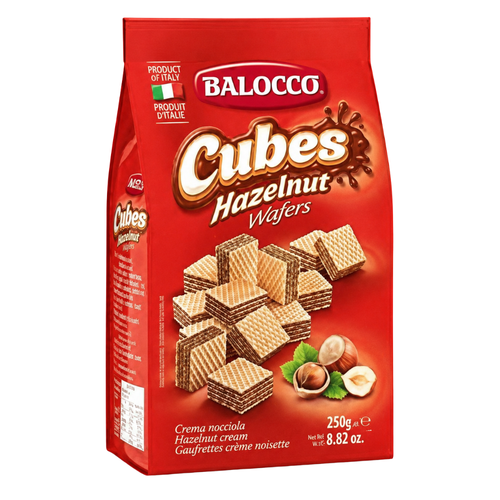 Balocco Wafers Haz (Crema Nocciola) (Pouch) 250 g