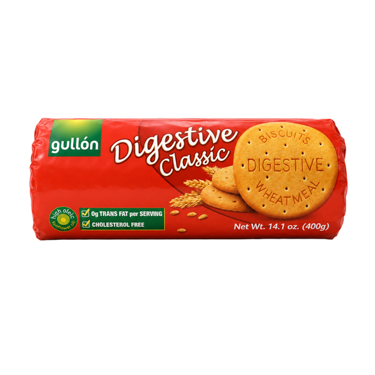 CB31B – Gullon Digestives Cookies 400 g (Green)