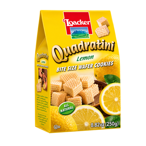 Loacker Quadratini Lemon 250g