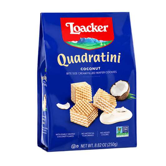 CB41H – Loacker Quadratini Coconut 250g