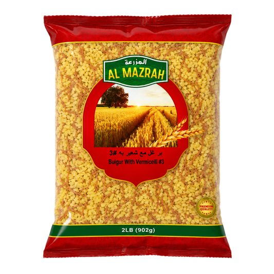 Al Mazrah W / Vermicelli #3 Bulgur 32 oz