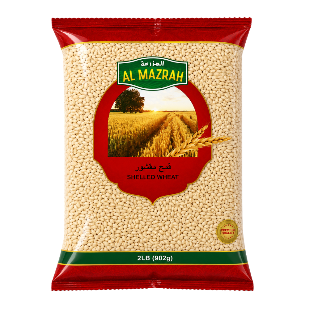 Al Mazrah Almazrah Shelled Wheat 32 oz