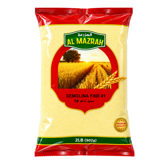 Al Mazrah Almazrah Semolina 32 oz