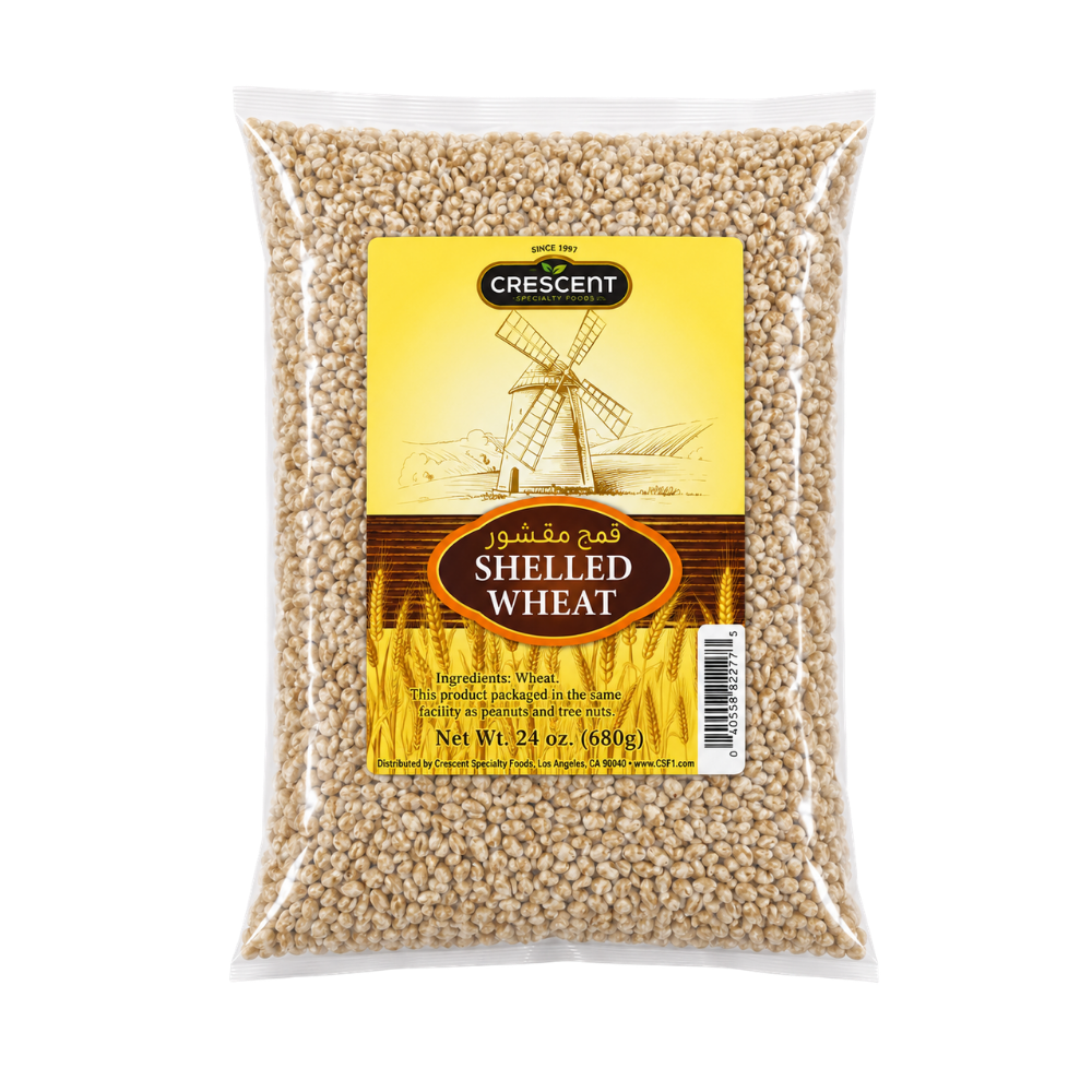 Crescent Iraqi Shelled Wheat (Harrisa) 24 oz