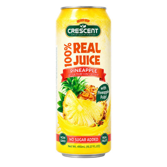 Crescent 100% Real Juice Pineapple with Pulp 490 ml