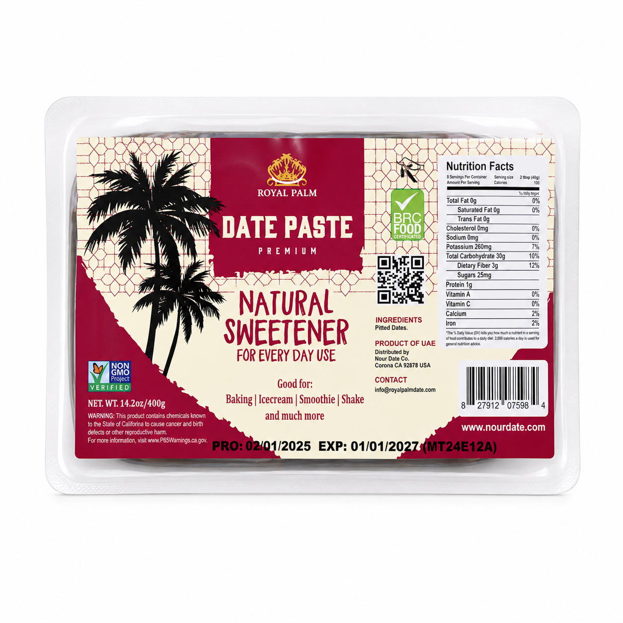 Royal Paste Date 14 oz
