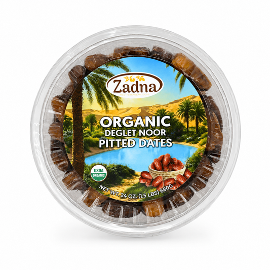Zadna Organic Deglet Noor Pitted Dates 24 oz