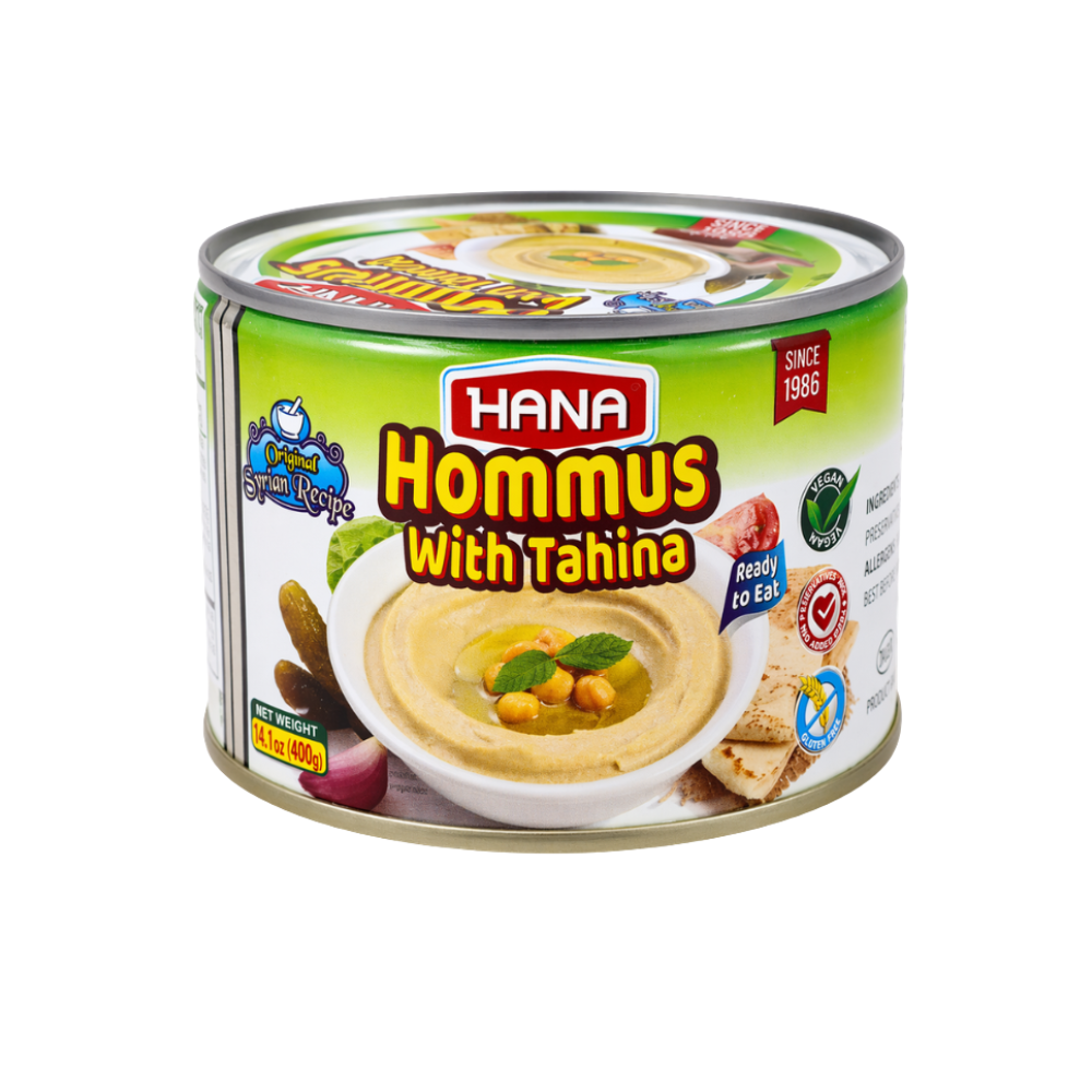 EP0801 - Hana Hommus With Tahini 14 oz (400g)