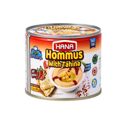 EP0802 - Hana Hommus With Tahina With Paprika 14 oz (400g)