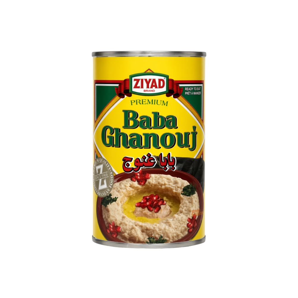 EP93 – Ziyad Baba Ghanoug Eggplant Dip Can 13 oz (360g)