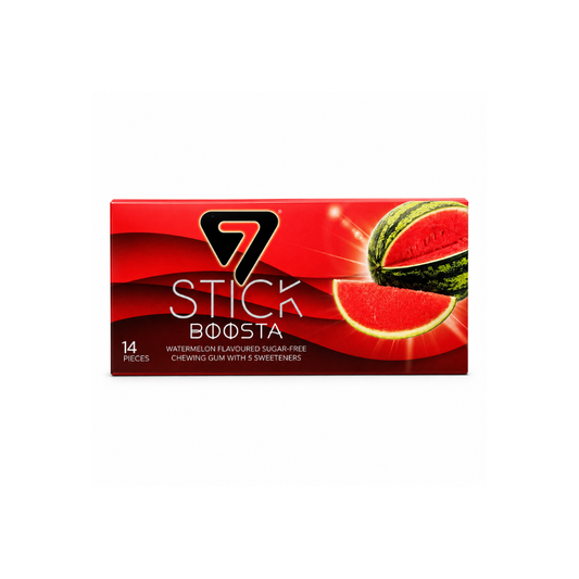 7Stick Sugar Free Gum Watermelon. Pack 29g
