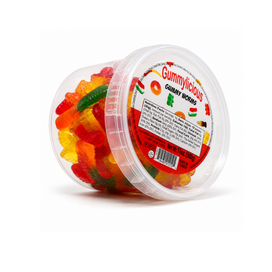 Gummylicious Gummy Worm Halal 300 g