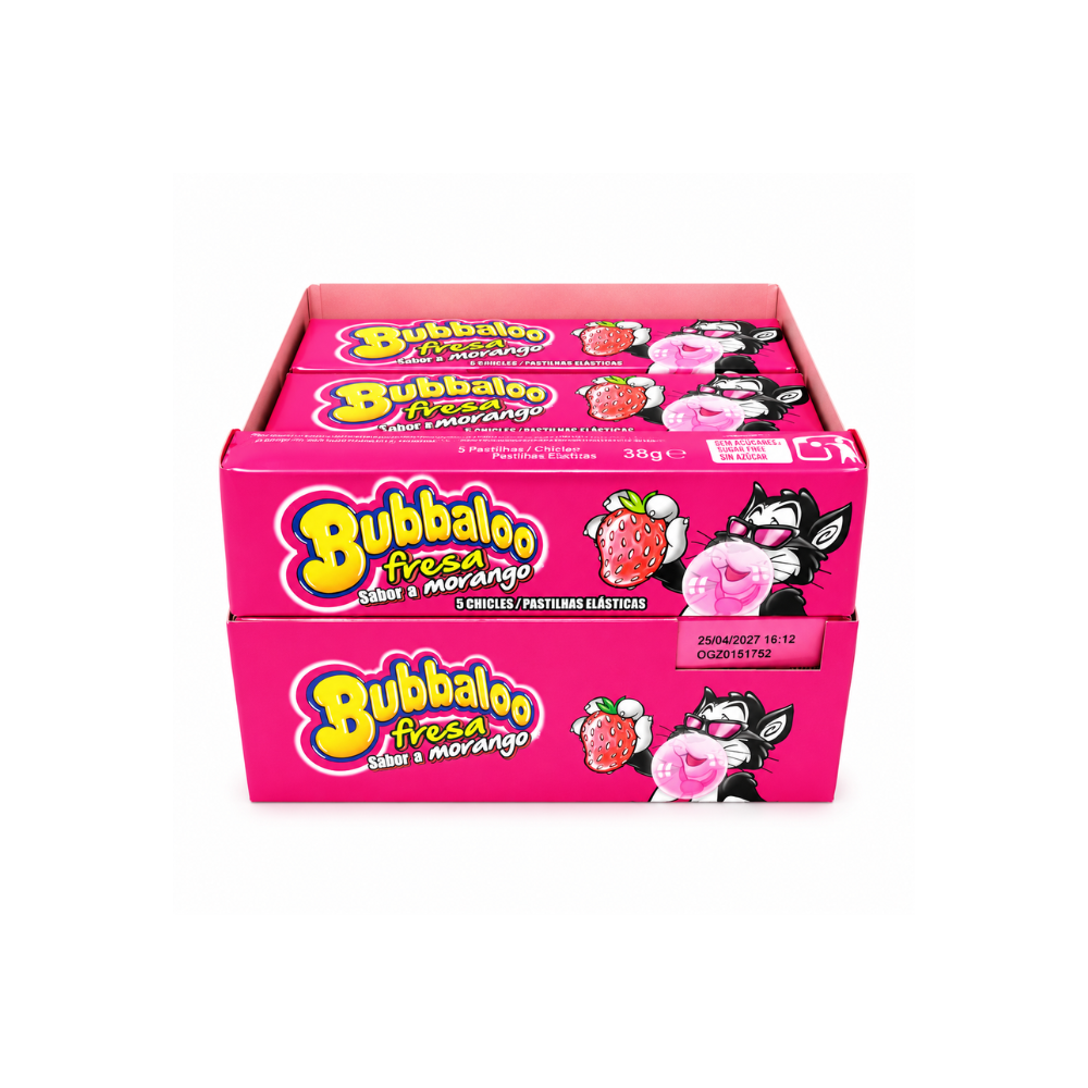 Bubbaloo Strawberry Stick 38g