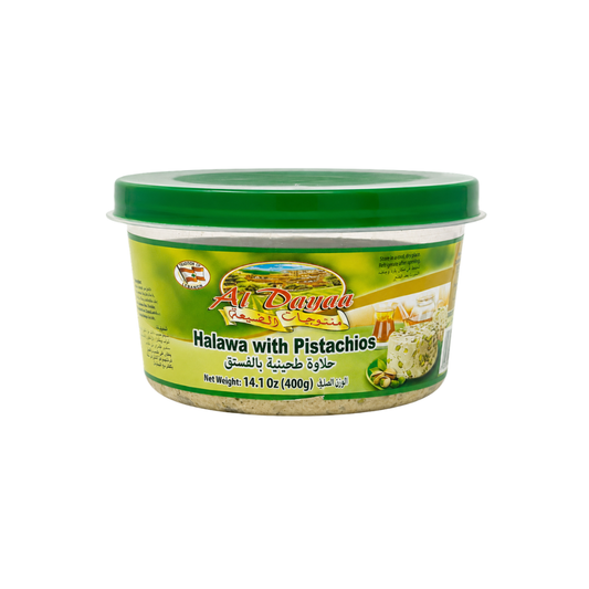 Al Dayaa Halawa With Pistachios Halva 14.1 oz