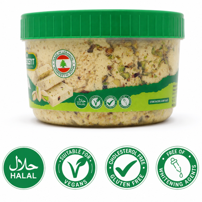 Crescent Pistachio Halva 16 oz (454g) – 2 Pack