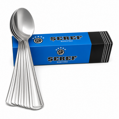 KW01 – Teaspoon Seref Extra Fancy 12 pcs Silv