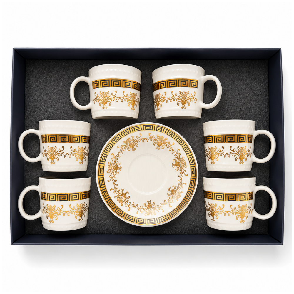 GS – 19422 Coffee Cup & Saucer Set (Black Box) 12 Pcs