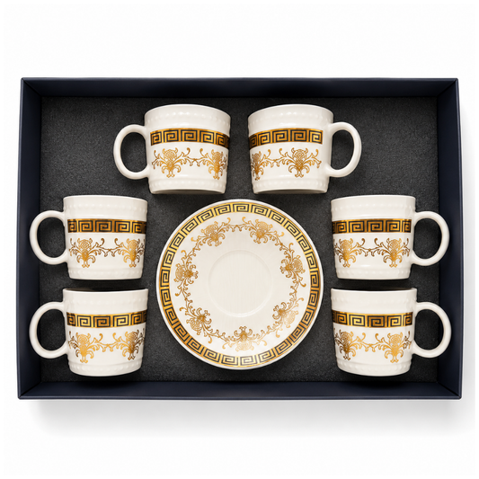 GS – 19422 Coffee Cup & Saucer Set (Black Box) 12 Pcs