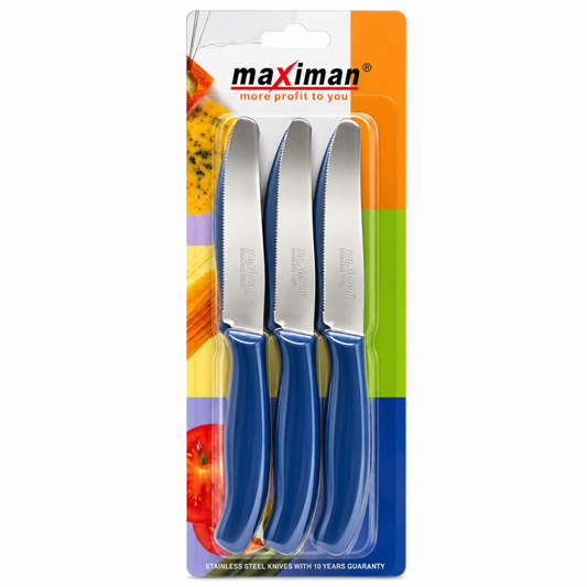 MAX-1225B Fruit Knife 6 on Card