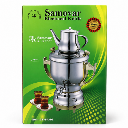 Samovar S/S Electrical Teakettle (Gold) 3 L