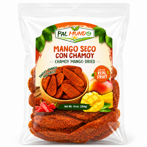 LNT0403 – PalMund Mango Seco con Chamoy (Chamoy Mango Dried) 10 Oz