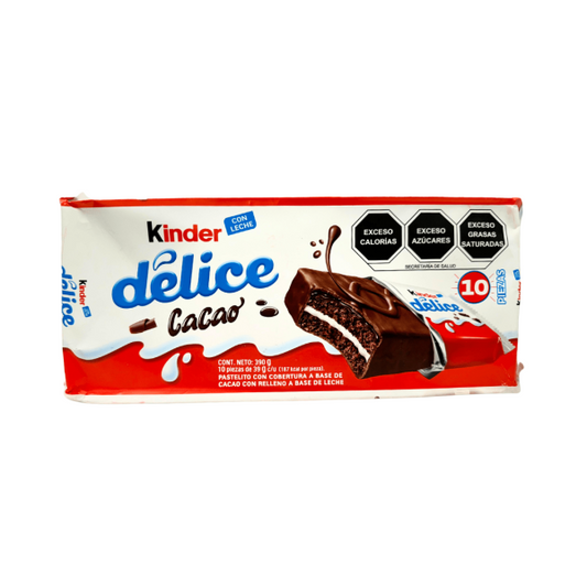 Kinder Delice Cacao Chocolate 390 gr