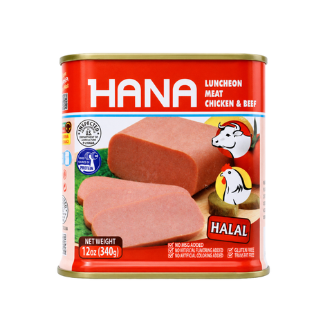 M0101 – Hana Halal Luncheon Meat Beef & Chicken 12 oz (340g)
