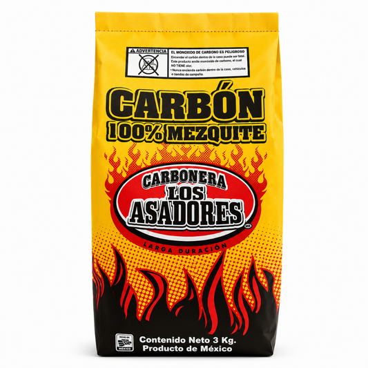 Carbonera Los Asadores (Charcoal). 606 Lb