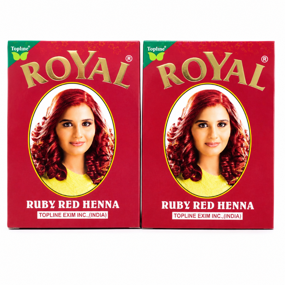 Ninara Royal Ruby Red Henna. 10 Pcs