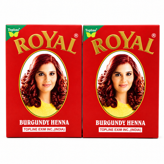 Ninara Royal Burgundy Henna. 10 pc