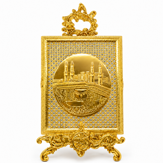 Gold Quran Book Holder with Stand