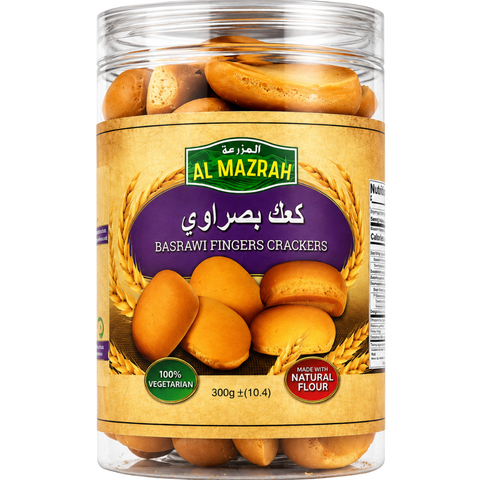 BK0213 – AL Mazrah Basrawi Fingers Crackers 10.5 oz (300g)