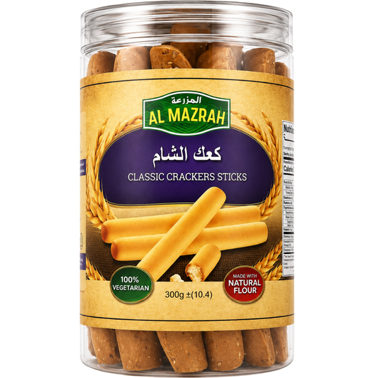 BK0209 - Al Mazrah Classic Crackers Sticks 10.5 oz (300g)