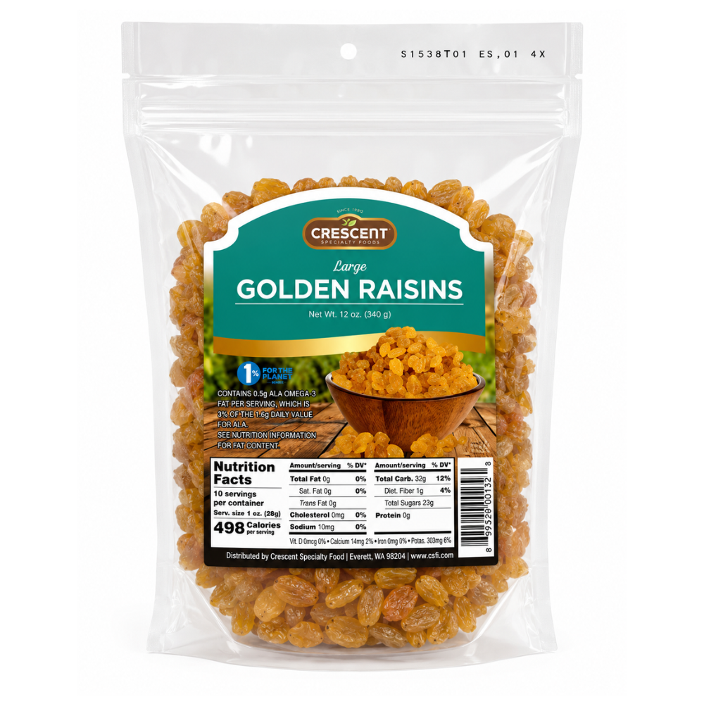 Crescent Golden Raisins 12 oz