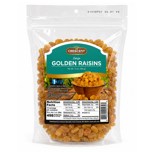 Crescent Golden Raisins 12 oz