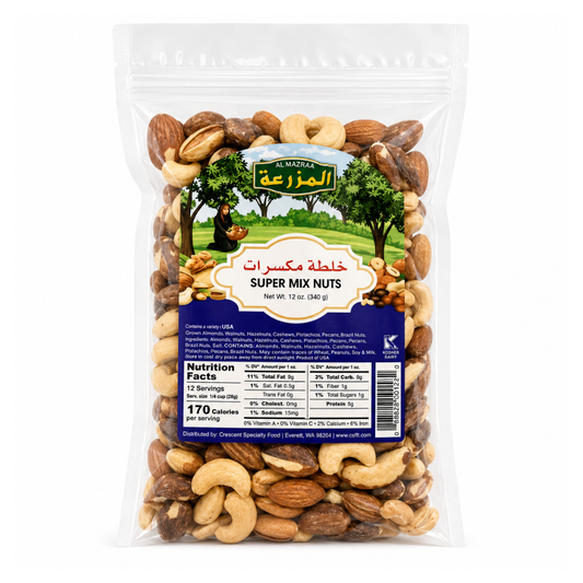 Al Mazrah Super Mix Nuts 12 oz 340g