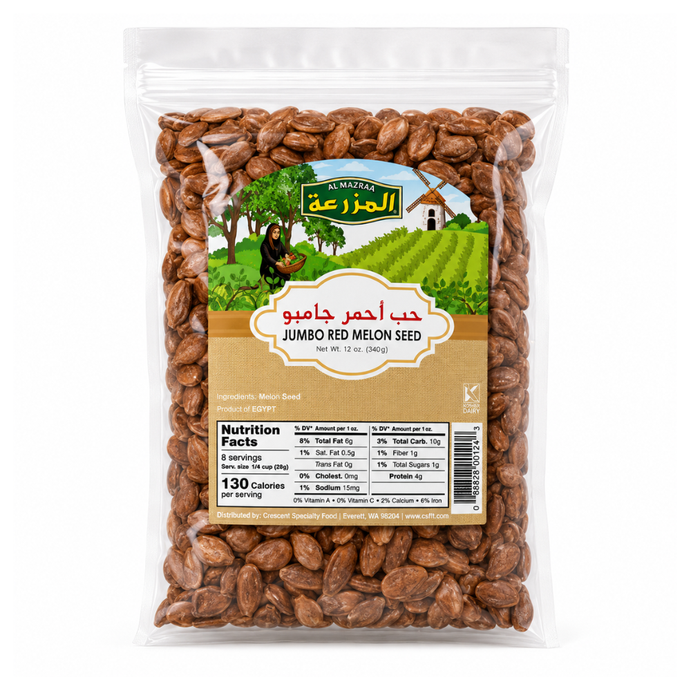 Al Mazrah Jumbo Red Melon Seeds 10oz