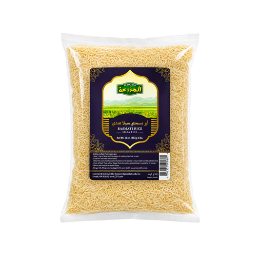 Al Mazrah Extra Long Basmati Sella Rice 32 oz