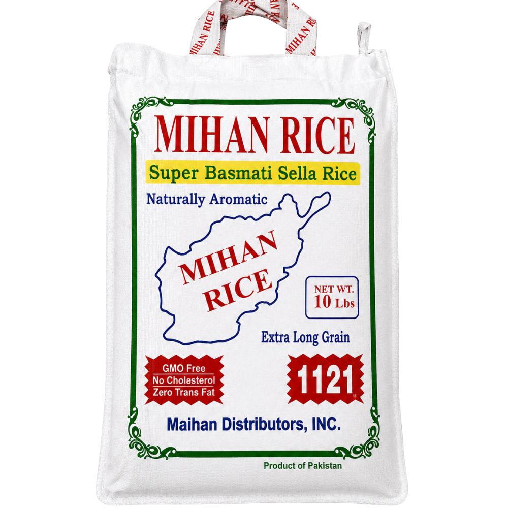 Mihan Basmati Sella Rice 1121 160 oz