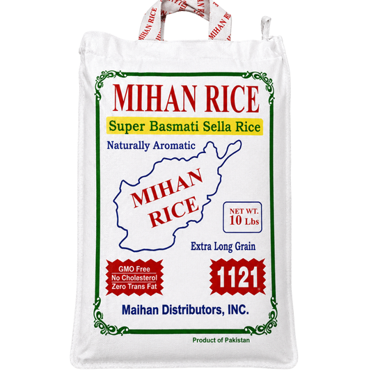 Mihan Basmati Sella Rice 1121 160 oz
