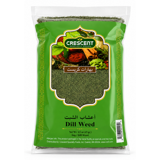 Crescent Dill Weed. 2.5oz
